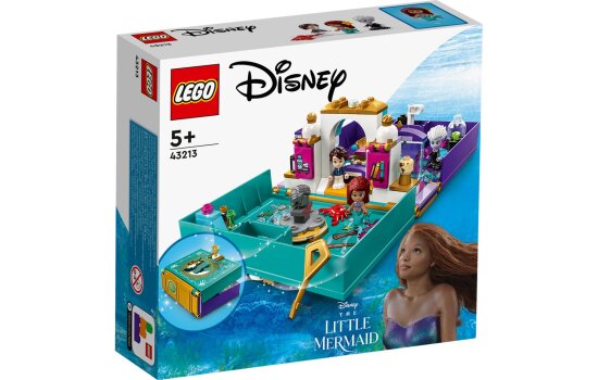 LEGO® Disney: 43213 - Arielle die kleine Meerjungfrau – Märchenbuch - EOL 2024