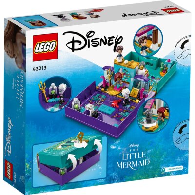 LEGO® Disney: 43213 - Arielle die kleine Meerjungfrau – Märchenbuch - EOL 2024