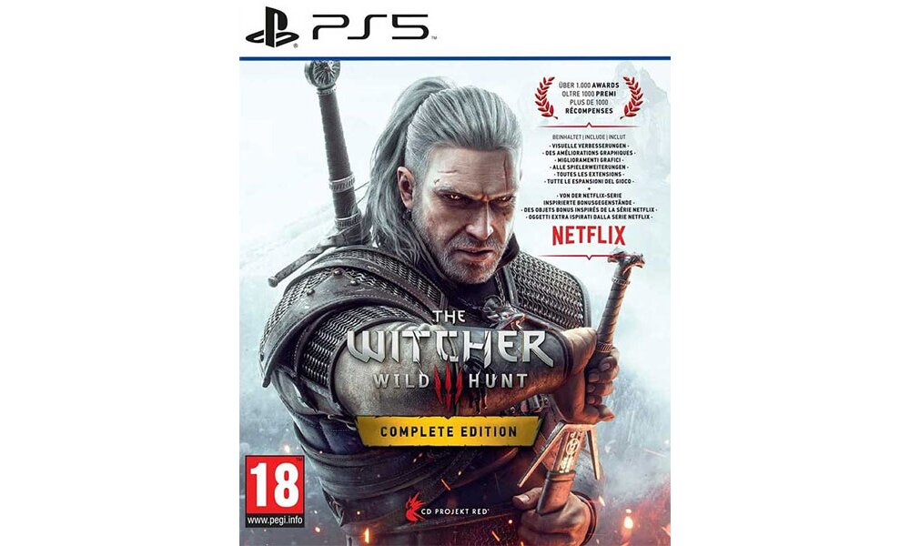Witcher 3  Spiel f&uuml;r PS5  Complete Edition  AT