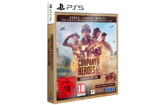 Company of Heroes 3  Spiel für PS5  Launch Ed. MetalCase