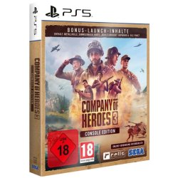 Company of Heroes 3  Spiel für PS5  Launch Ed. MetalCase