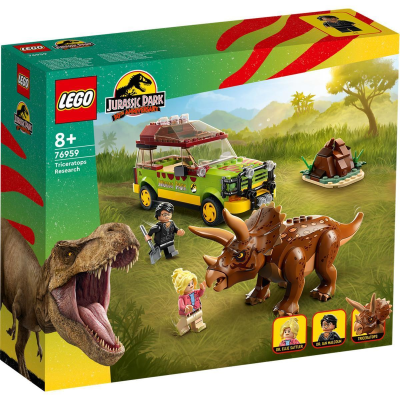 LEGO 76959 Jurassic Park - Triceratops-Forschung
