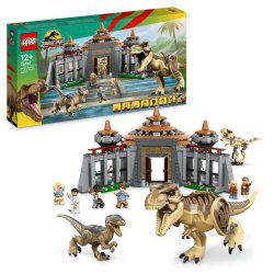 LEGO 76961 Jurassic Park -Angriff des T-Rex und des Raptors aufs Besucherzentrum
