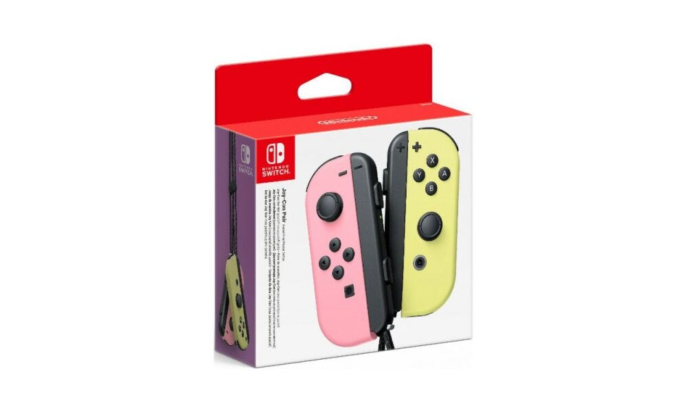 Switch  Controller Joy-Con 2er pastell rosa/gelb
