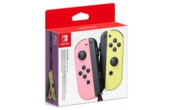 Switch  Controller Joy-Con 2er pastell rosa/gelb