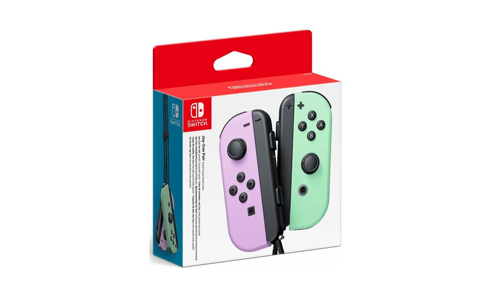 Switch  Controller Joy-Con 2er pastell lila/grün