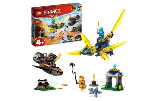 LEGO 71798 Ninjago - Duell zwischen Nya und Arins Babydrachen