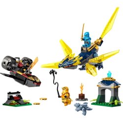 LEGO 71798 Ninjago - Duell zwischen Nya und Arins Babydrachen
