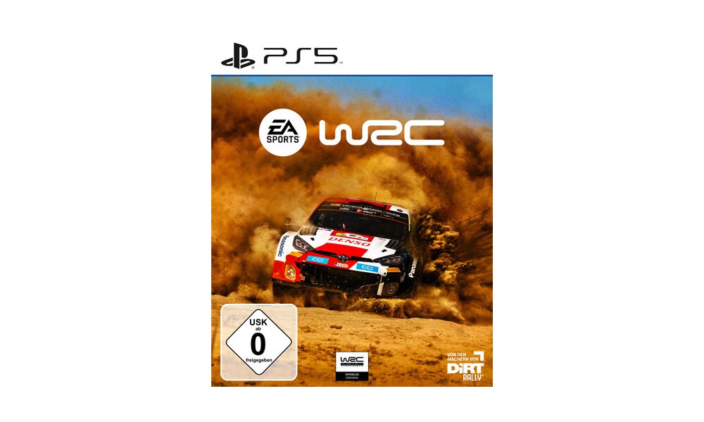 WRC 23 EA Sports Spiel für PS5 - NE box
