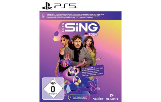 Lets Sing 2024  Spiel für PS5