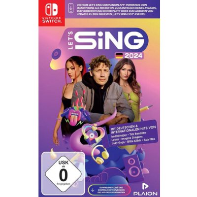 Lets Sing 2024  Spiel für Nintendo Switch