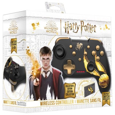 Switch Controller Harry Potter GoldenSnitch wirel...