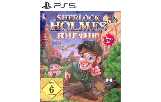 Sherlock Holmes - Jagd auf Moriarty Spiel für PS5 - NEU & OVP