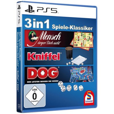 3 in1 Schmidt Spiele-Klassiker  Spiel f&uuml;r PS5