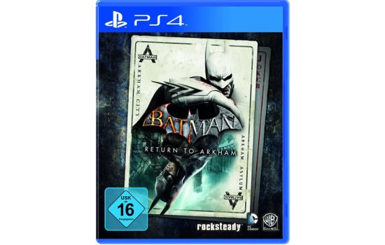 Batman   Return to Arkham  Spiel für PS4 HD Collection  Arkham Asylum & City