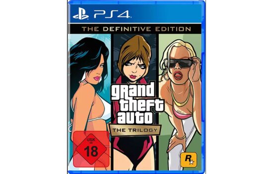 GTA Trilogy Definitive Edition Spiel für PS4 - NEU & OVP