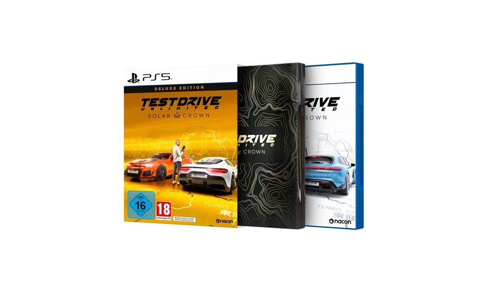 Test Drive Unlimited Solar Crown  Spiel für PS5  Gold