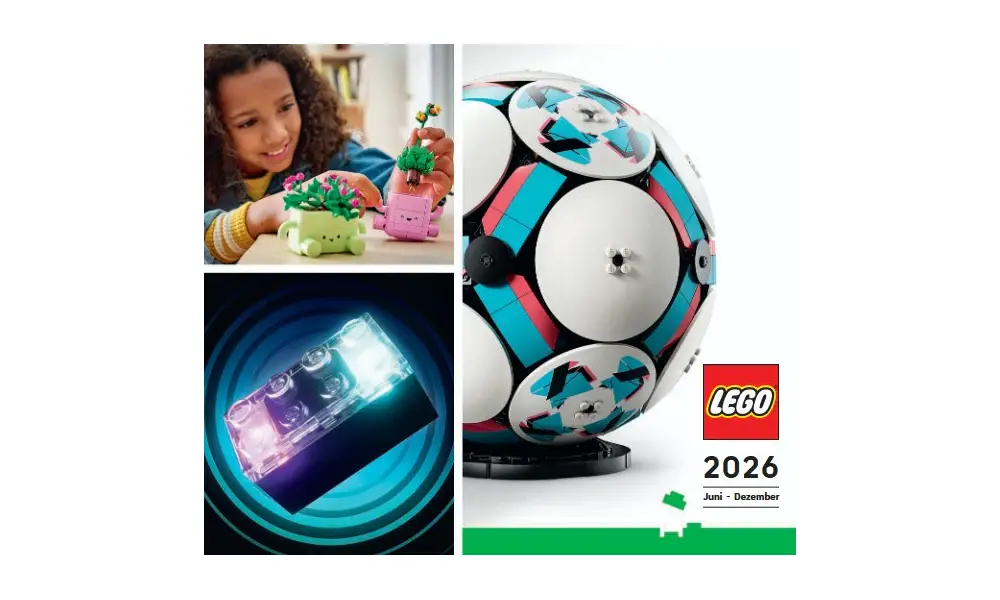 LEGO® Katalog Prospekt: Juni - Dezember 2026 - mit Gutsc