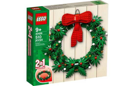 LEGO® Seasonal: 40426 - Türkranz / Adventskranz 2in1 - EOL 2023