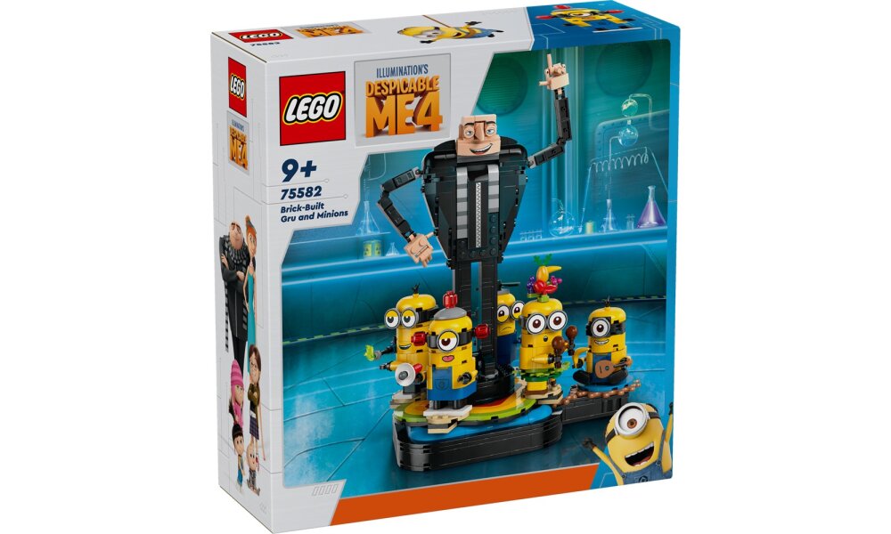 LEGO® Minions: 75582 - Gru und die Minions aus LEGO Stei