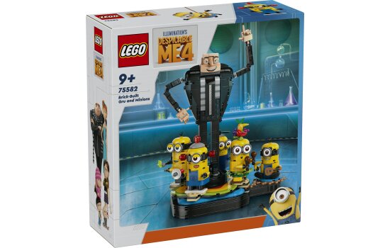 LEGO® Minions: 75582 - Gru und die Minions aus LEGO Steinen - EOL 2025