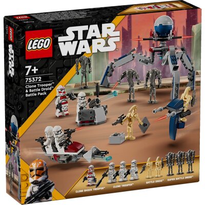 LEGO® Star Wars: 75372 - Clone Trooper™ & Battle Droid™ Battle Pack