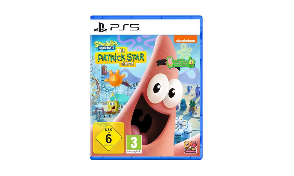 SpongeBob - Patrick Star Game Spiel f&uu box