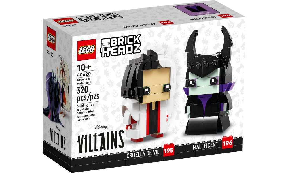 LEGO® BrickHeadz: Disney 40620 - Cruella und Maleficent 