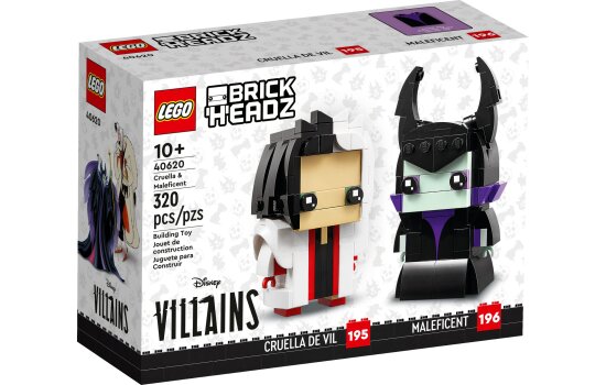 LEGO® BrickHeadz: Disney 40620 - Cruella und Maleficent - EOL 2024