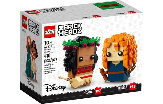 LEGO® BrickHeadz: Disney 40621 - Vaiana und Merida - EOL 2024