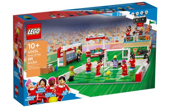LEGO® Special: Seasonal - 40634 Ikonen - Frauen Fußball Sam Kerr Megan Rapinoe