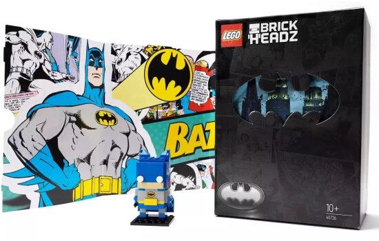 LEGO® BrickHeadz: 40726 Limited Edition zum 85-jährigen Jubiläum von Batman™ - EOL 2024