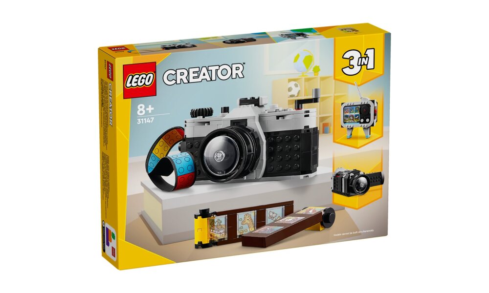 LEGO® Creator: 31147 - 3in1 - Retro Kamera  Camcorder Fe