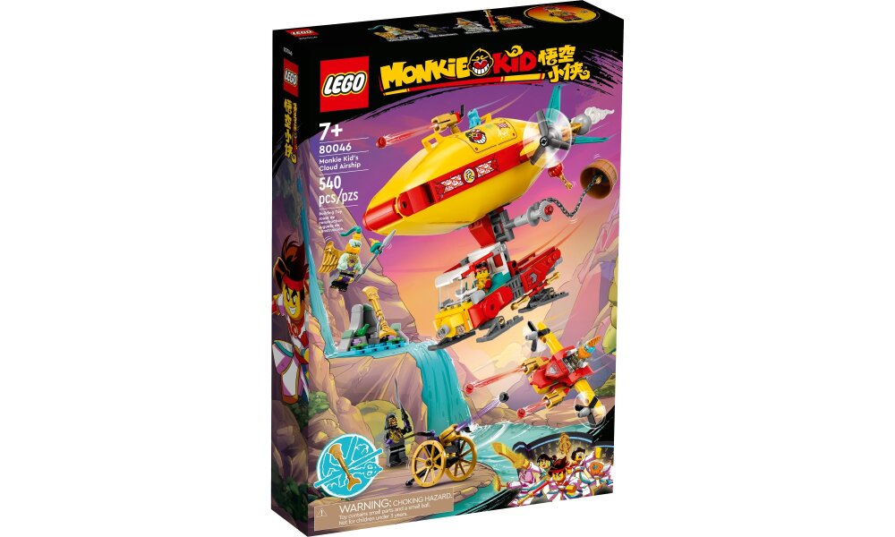 LEGO® Monkie Kid: 80046 - Monkie Kids Wolkenschiff - EOL