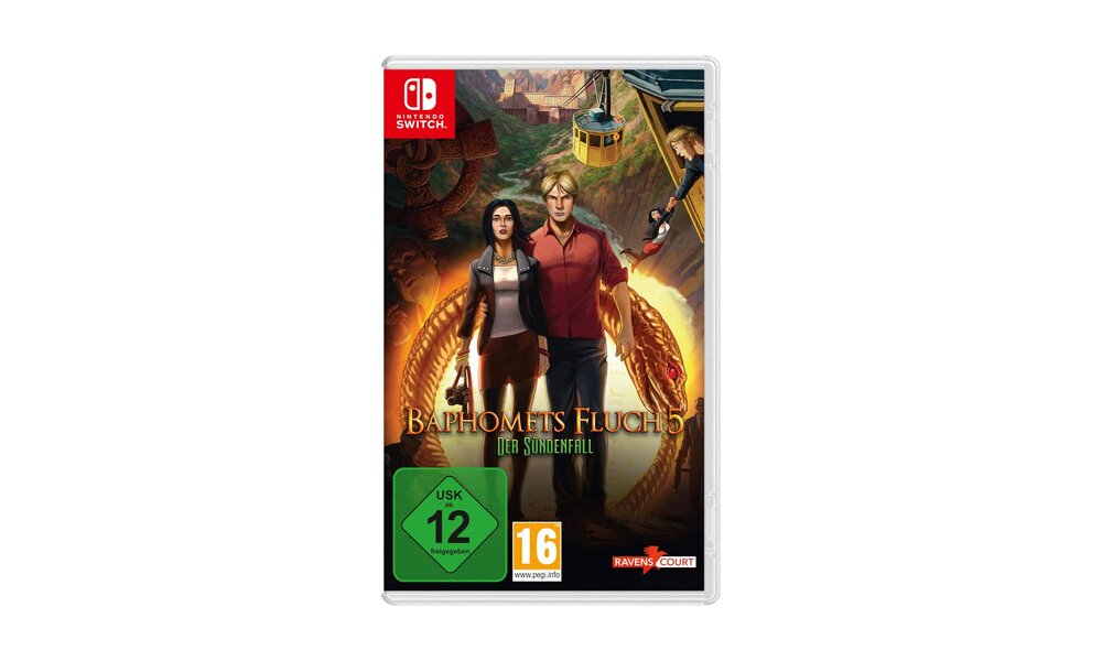 Baphomets Fluch 5  Spiel für Ninten box