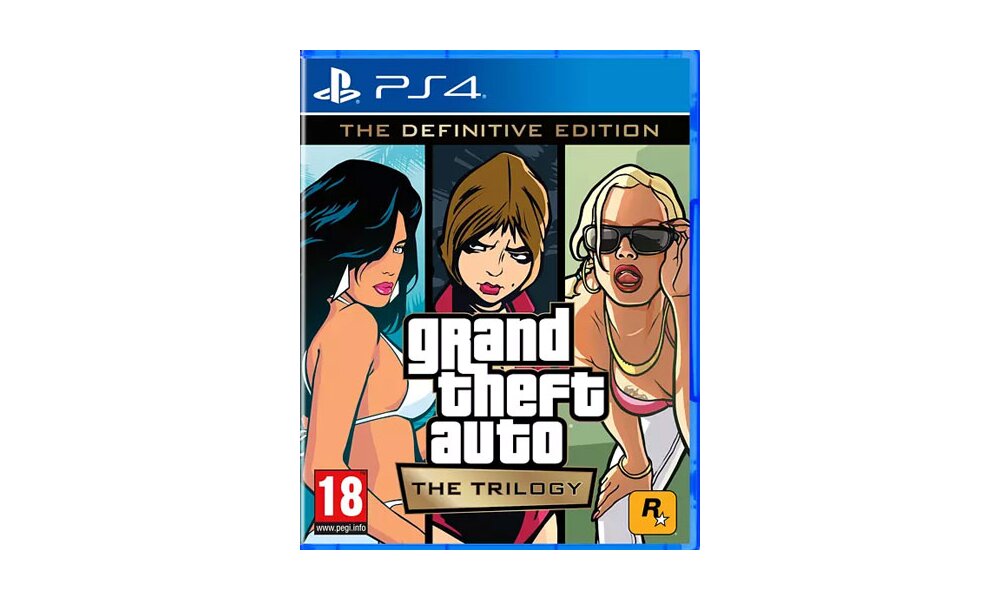 GTA Trilogy AT Definitive Edition Spiel für PS4 - NEU &