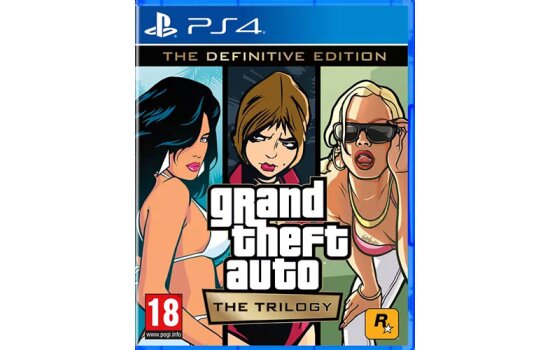 GTA Trilogy AT Definitive Edition Spiel für PS4 - NEU & OVP