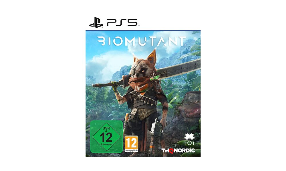 Biomutant  Spiel für PS5 box