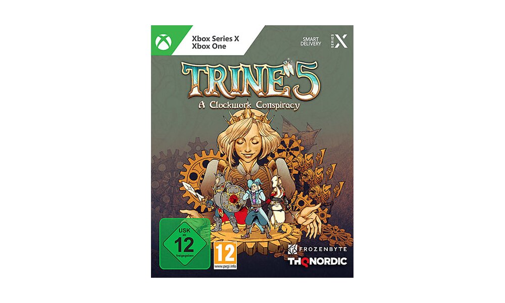 Trine 5 A Clockwork Conspiracy Spiel f&u box