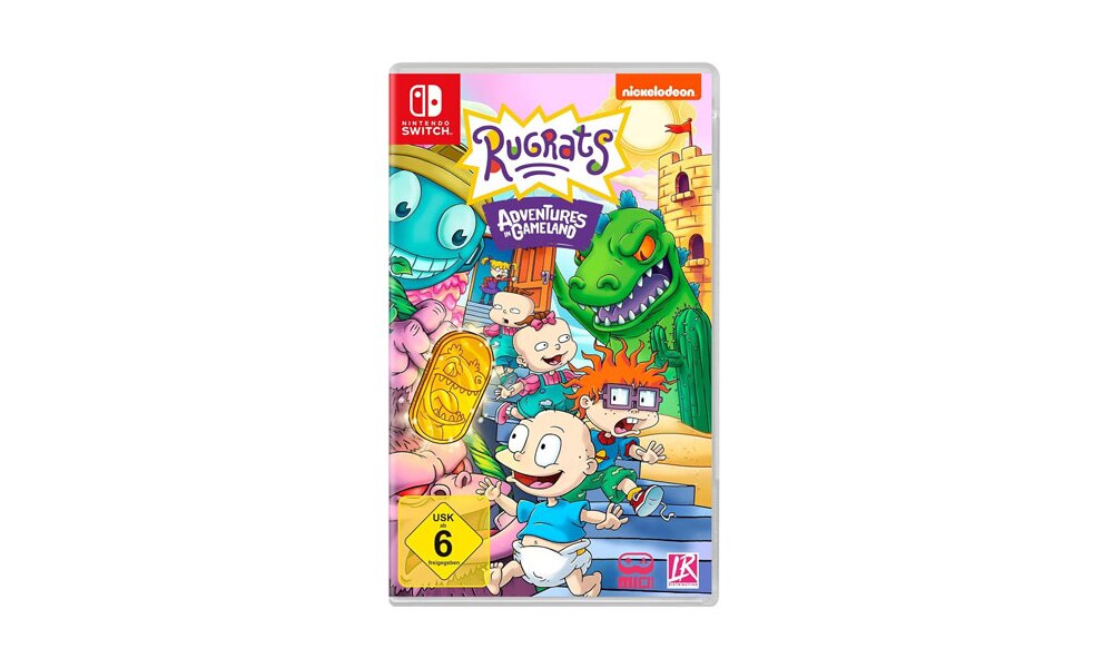 Rugrats Adventures in Gameland Spiel f&u box