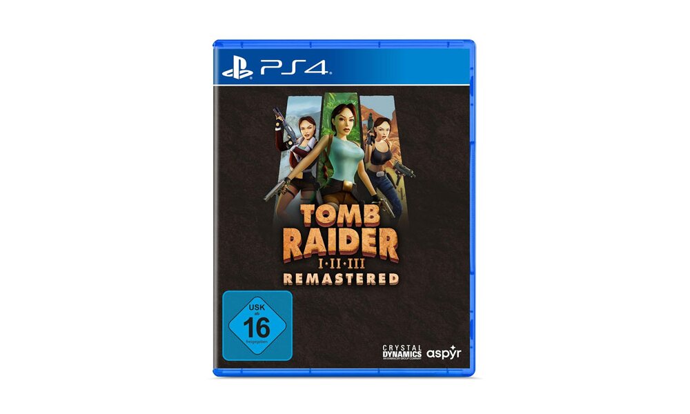 Tomb Raider 1-3  Spiel für PS4  Rem box