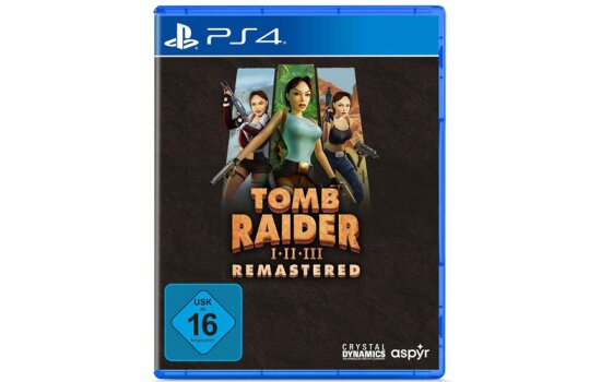 Tomb Raider 1-3  Spiel für PS4  Remastered