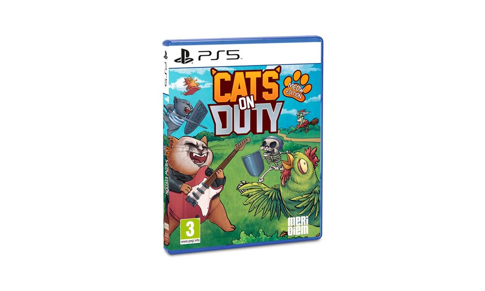 Cats on Duty - Meow Edition UK Spiel f&u box