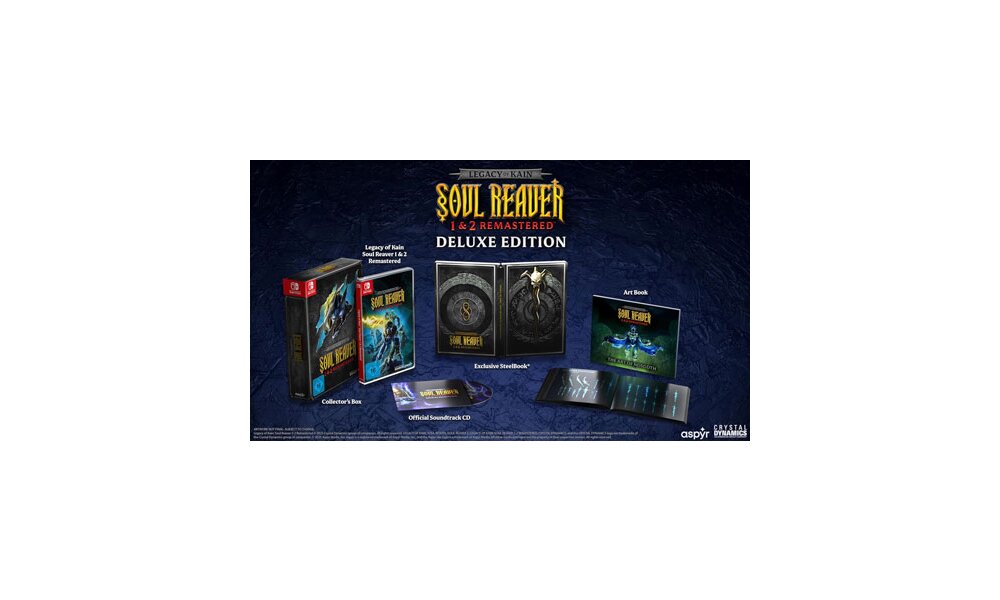 Legacy of Kain: Soul Reaver 1 & 2 Re box
