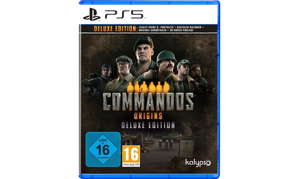 Commandos Origins Deluxe Ediion Spiel f& box