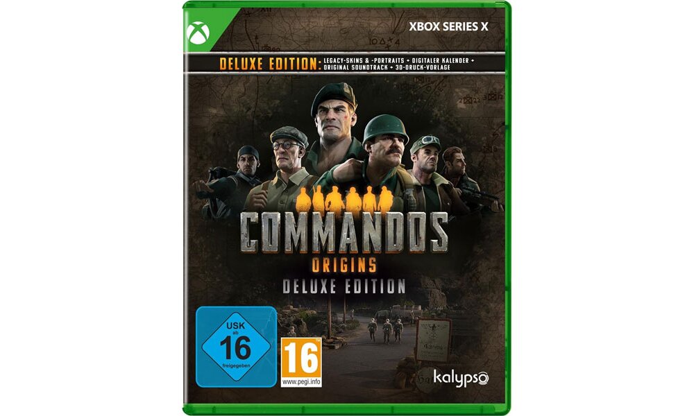 Commandos Origins Deluxe Ediion Spiel f& box