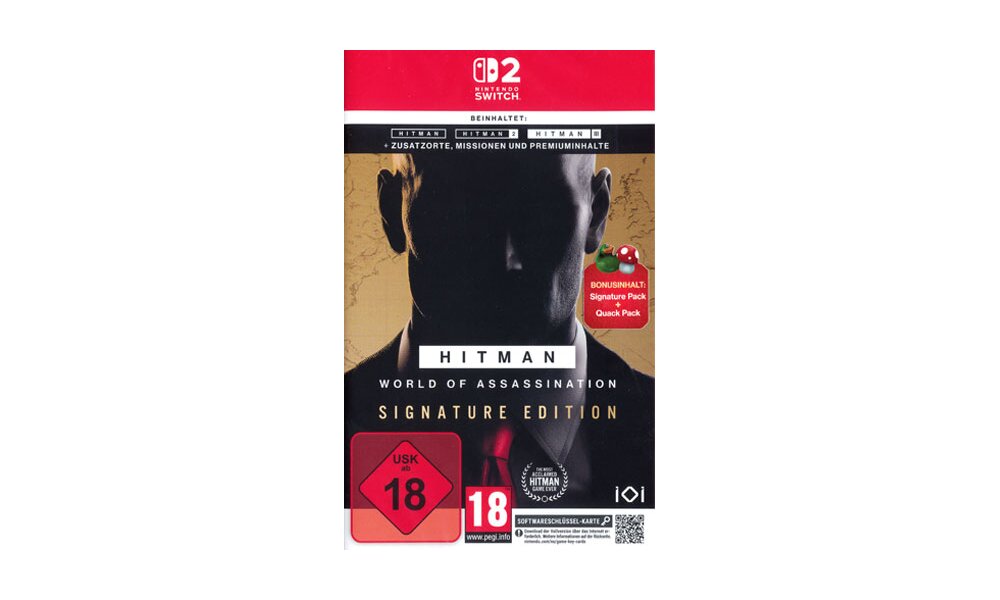 Hitman World of Assassination  NSW2  SSK box