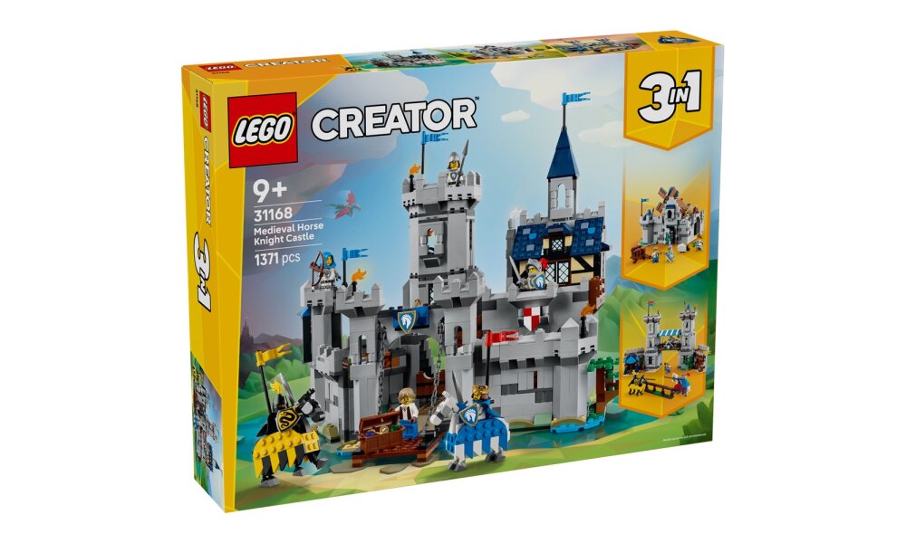 LEGO® Creator: 31168 - 3in1 - Ritterburg im Mittelalter