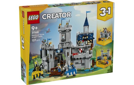 LEGO® Creator: 31168 - 3in1 - Ritterburg im Mittelalter