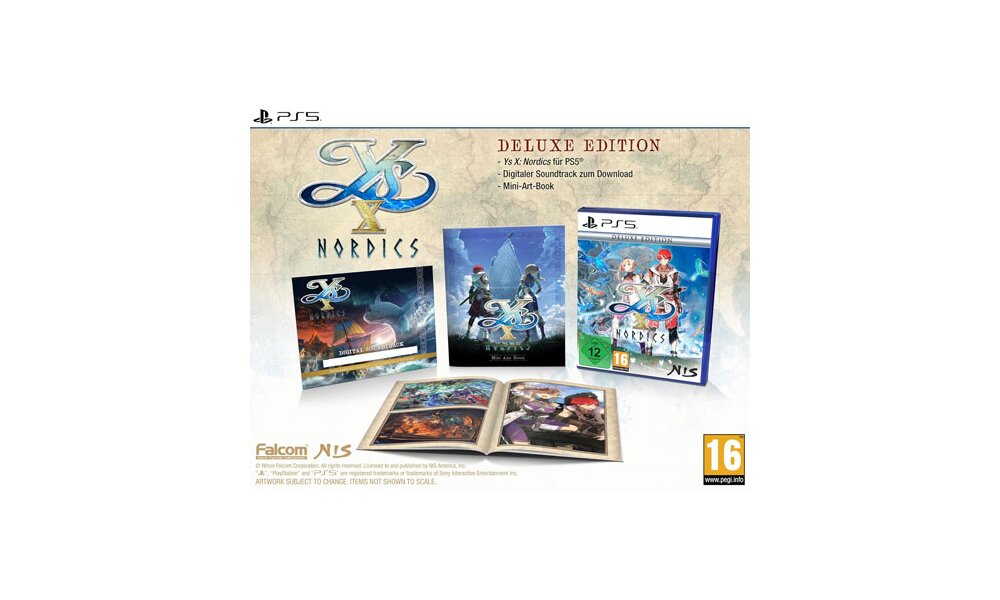 Ys X (10): Nordics Deluxe Ed. Spiel f&uu box